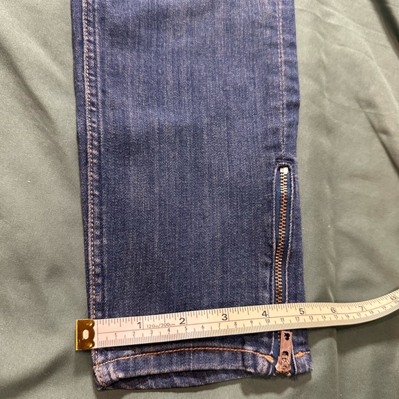 NWT H&M Fit SQIN Skinny Jeans Low Waist Zippered Ankle, Sz 27 - Picture 6 of 16